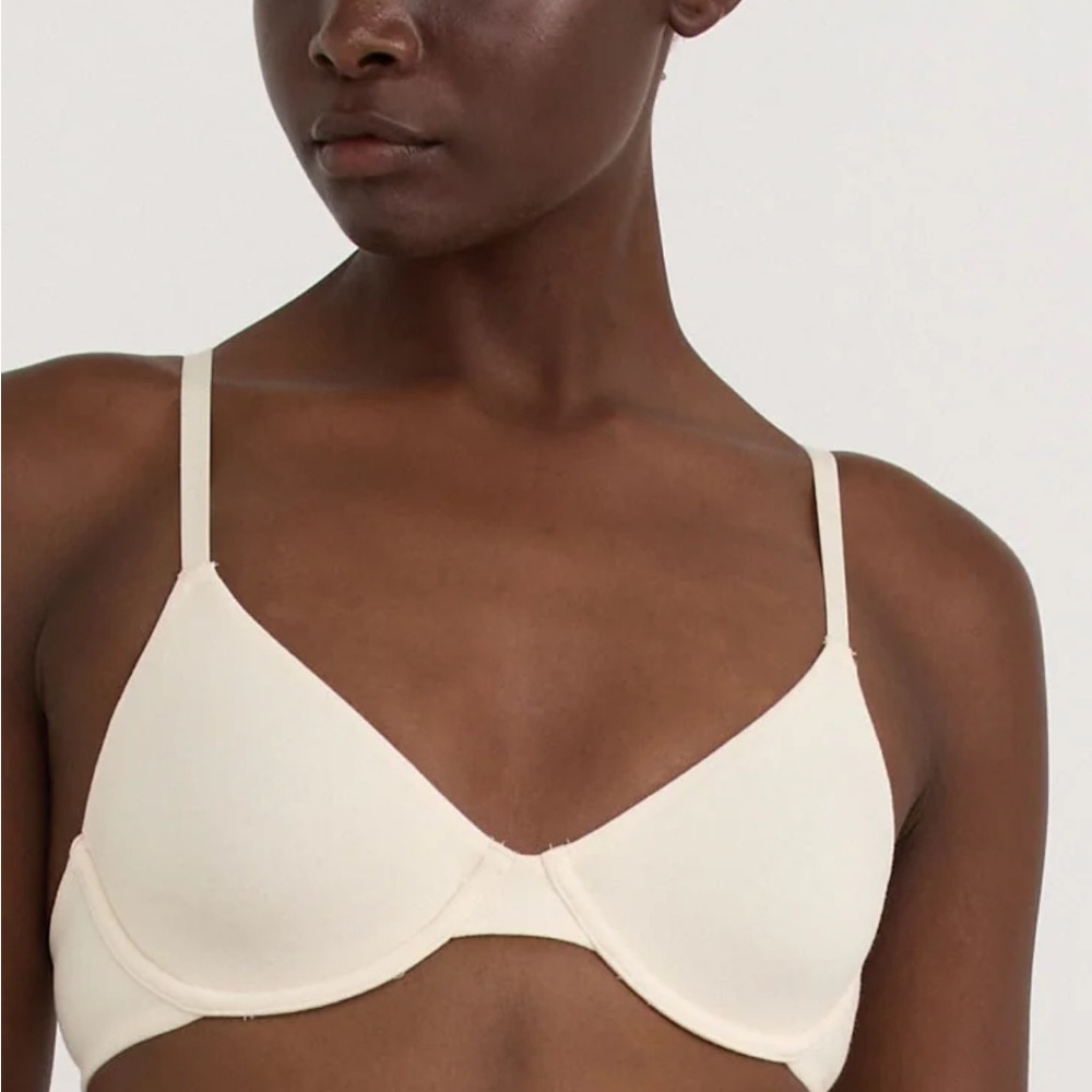 Organic Basics Cream Underwire Bra